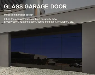 Glass & Aluminum Garage Door (Frameless)