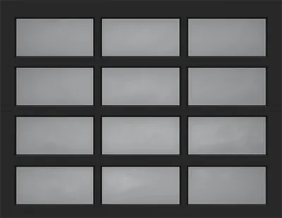 Glass & Aluminum Garage Door